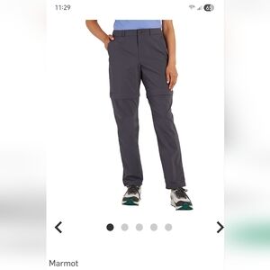 Marmot Convertible Hiking Pants. Womens Size 6